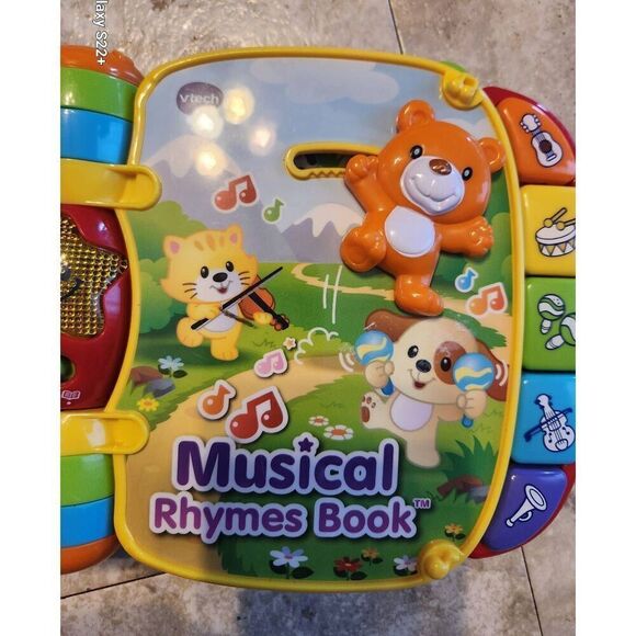 V-Tech Musical Rhymes electronic interactive book - Picture 5 of 14